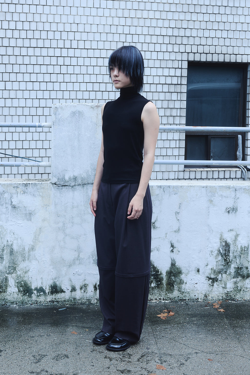 3 IN 1 LAYERED TOP 2 / BLACK