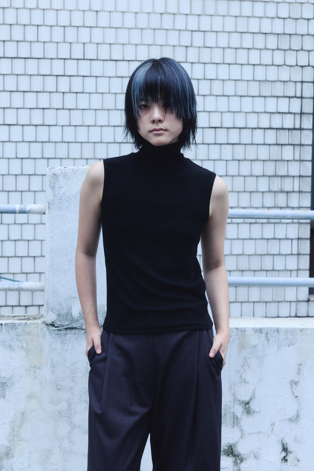 3 IN 1 LAYERED TOP 2 / BLACK