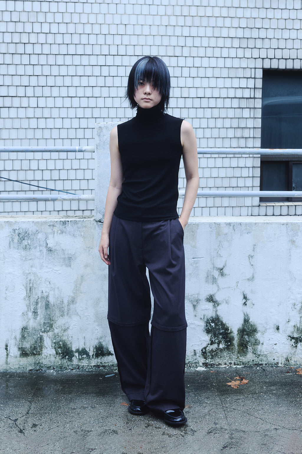 3 IN 1 LAYERED TOP 2 / BLACK