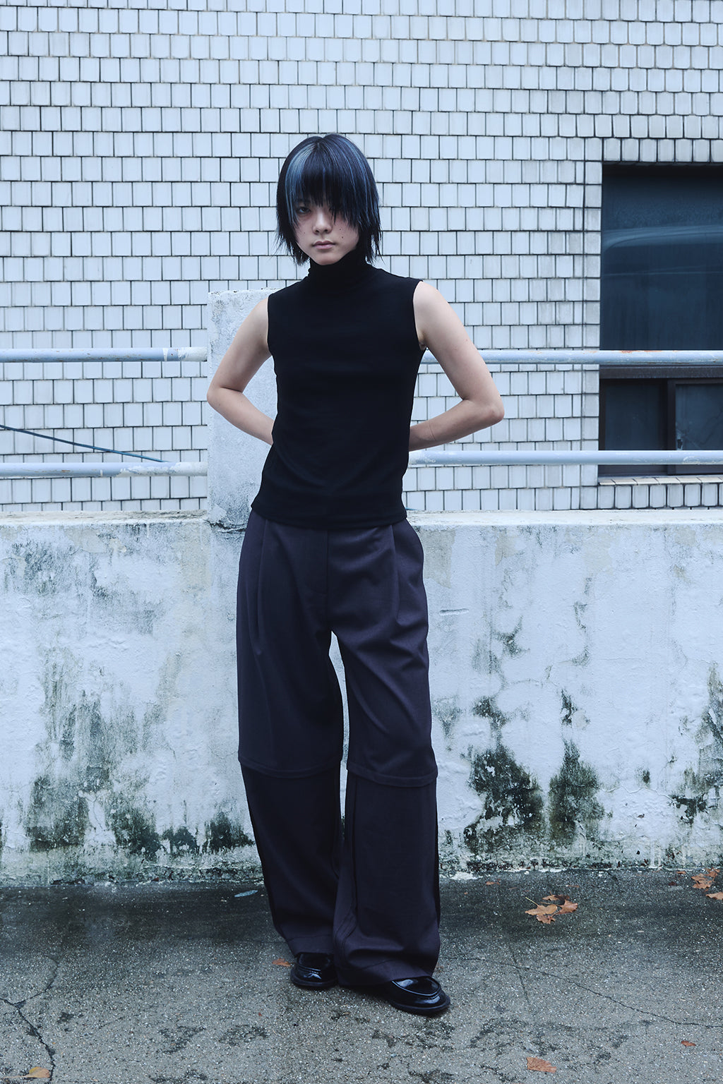 3 IN 1 LAYERED TOP 2 / BLACK