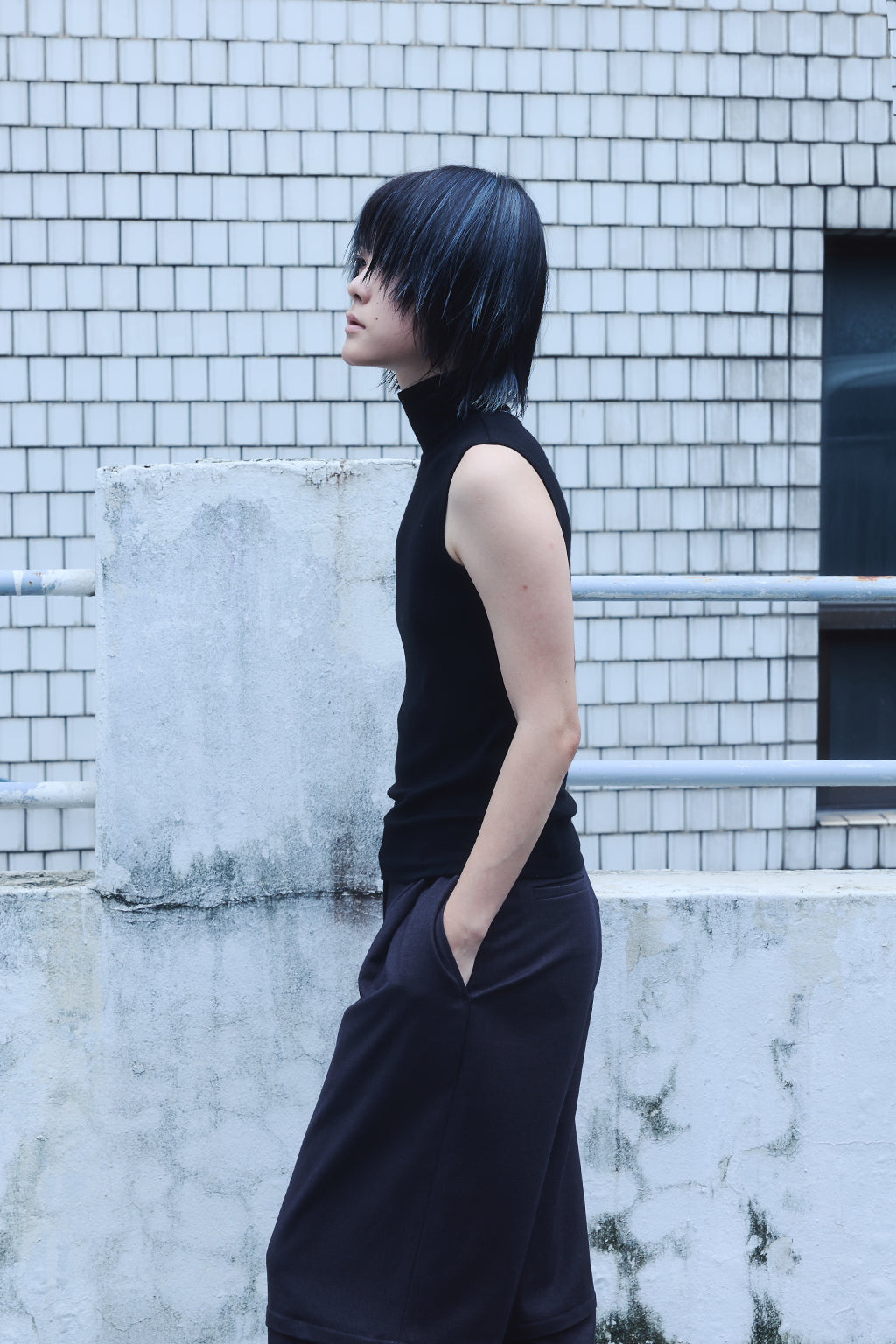 3 IN 1 LAYERED TOP 2 / BLACK