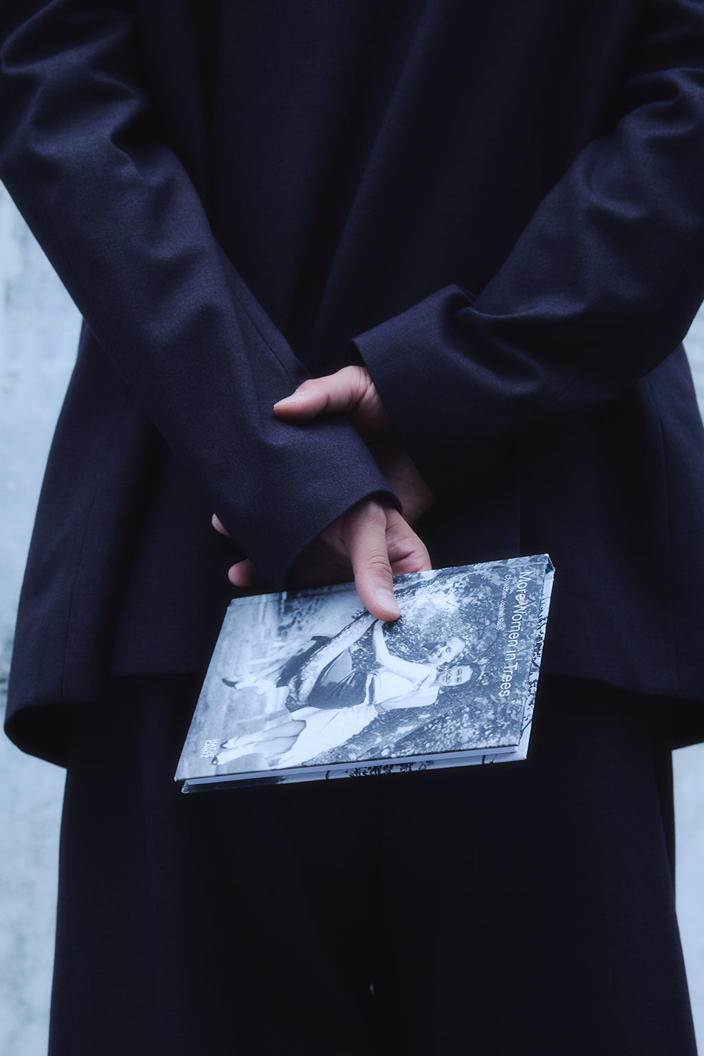 2 PARTS WOOL PANTS / CHARCOAL