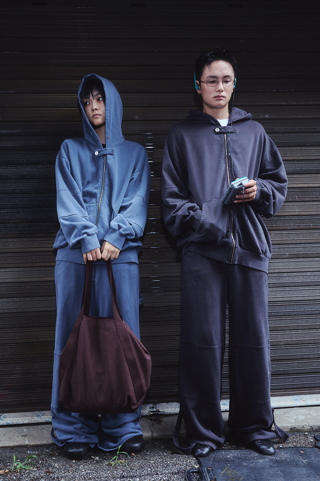 TWILL TOTE BAG / BROWN