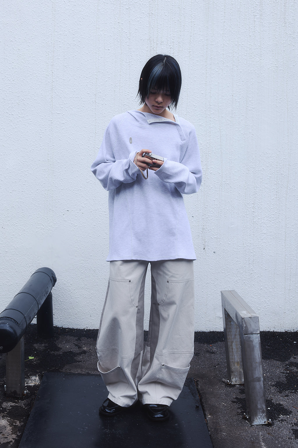 HEM POCKETS JEANS 3 / LIGHT KHAKI
