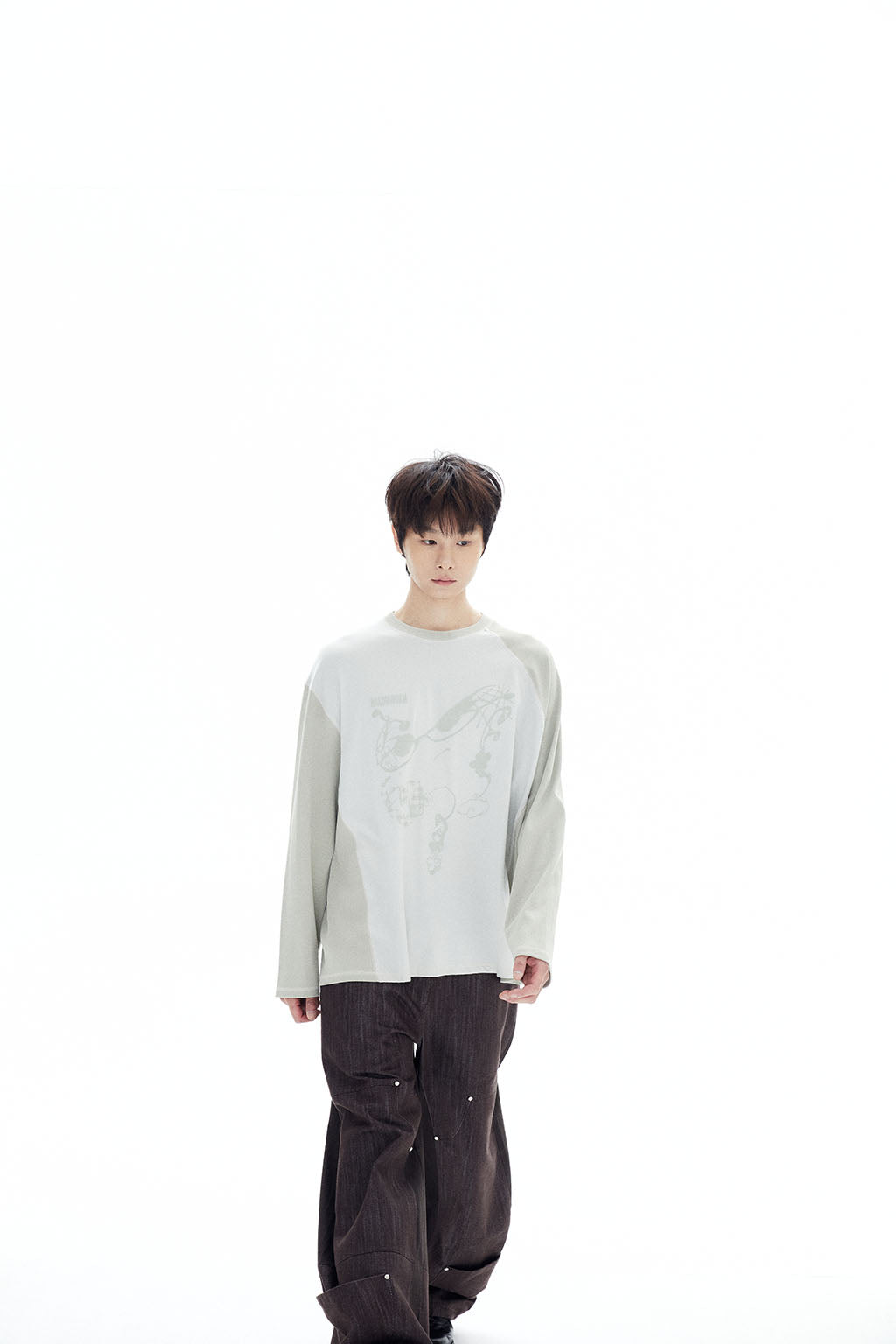 EHAESUN DRAWING TEE / GREEN