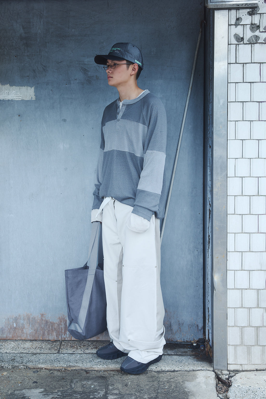 HEM POCKETS JEANS 3 / LIGHT KHAKI
