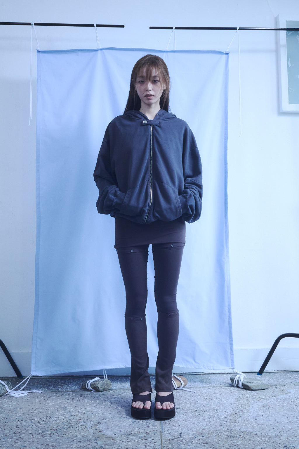 SLIM RAGLAN TEE / BURGUNDY