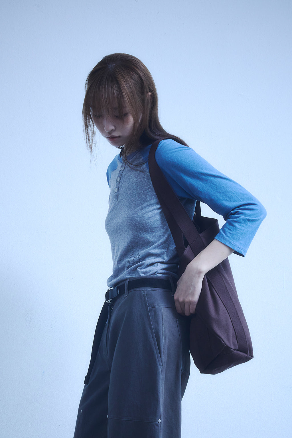 HEM POCKETS JEANS 3 / CHARCOAL