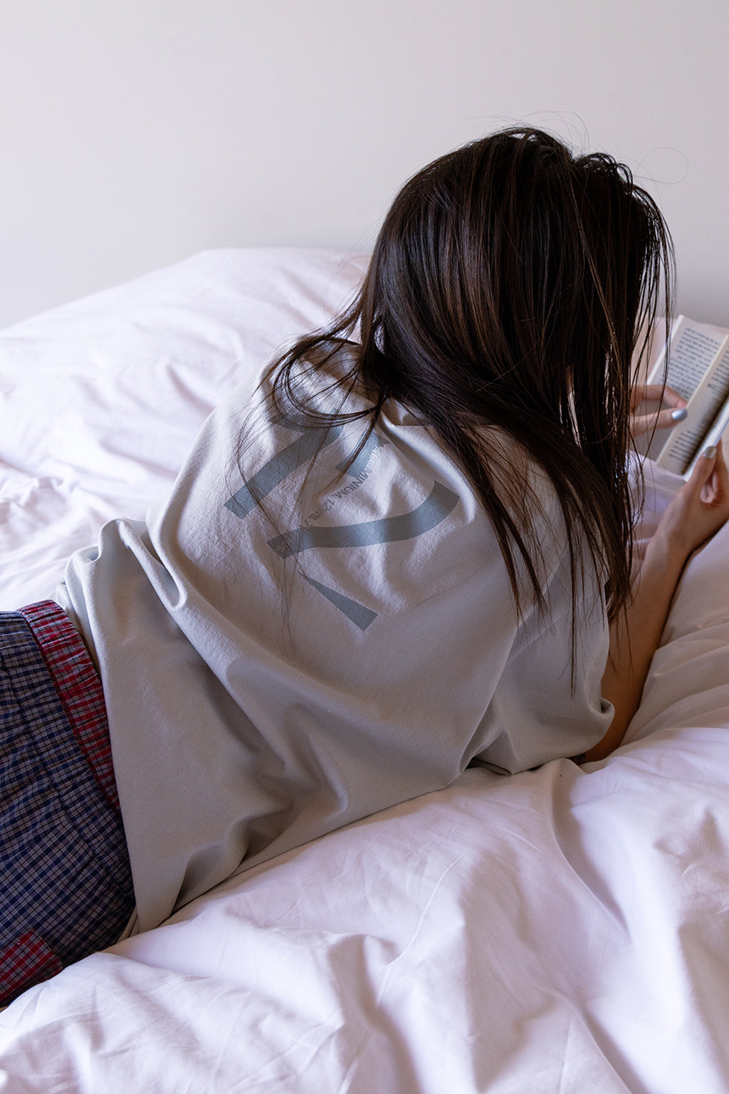 DOUBLE WAIST CHECK SHORTS / BLUE