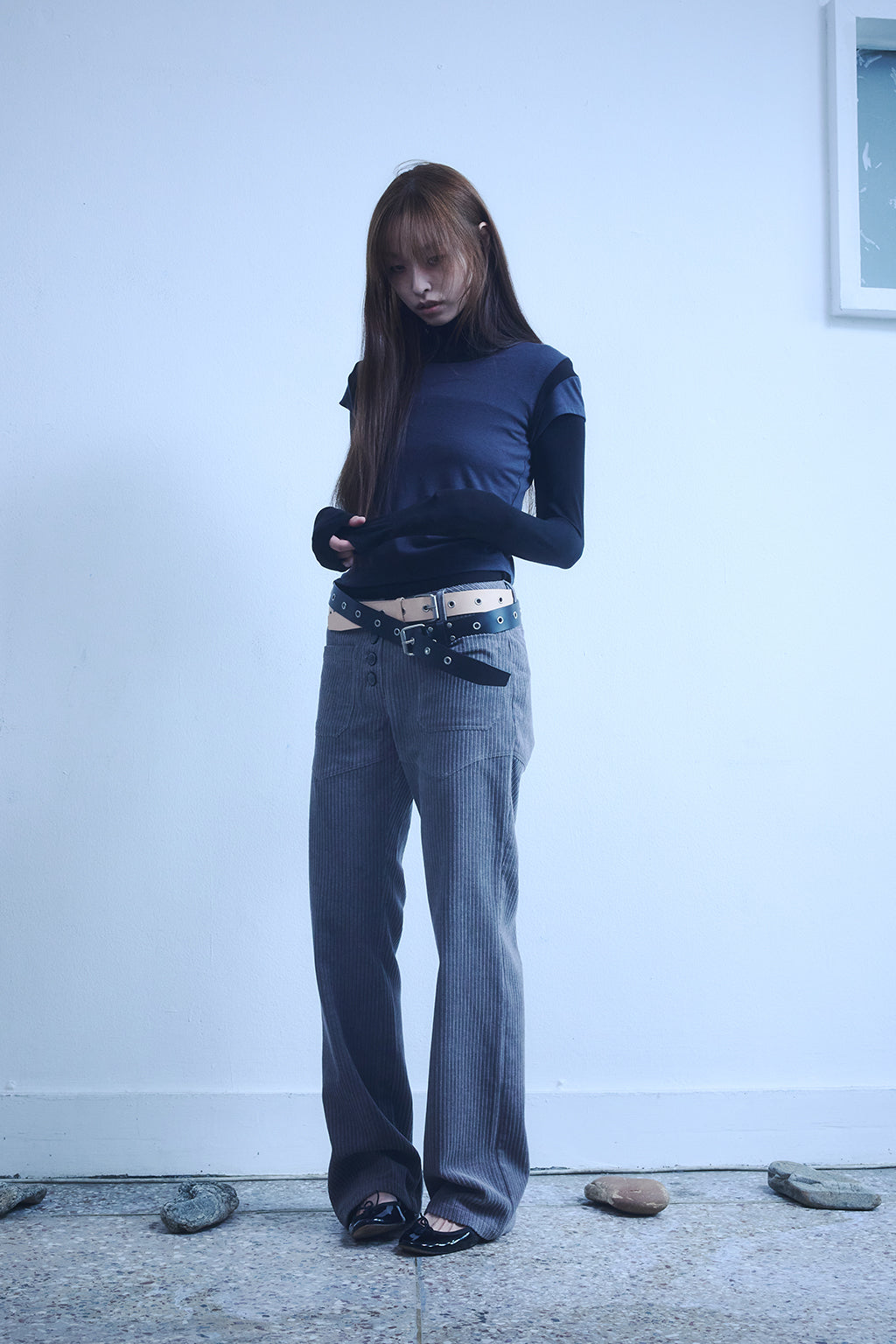 3 IN 1 LAYERED TOP 2 / BLACK