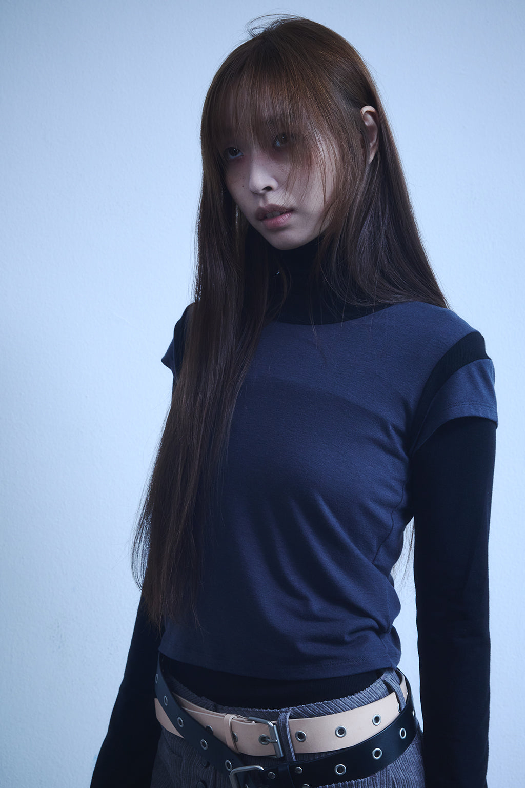 3 IN 1 LAYERED TOP 2 / BLACK
