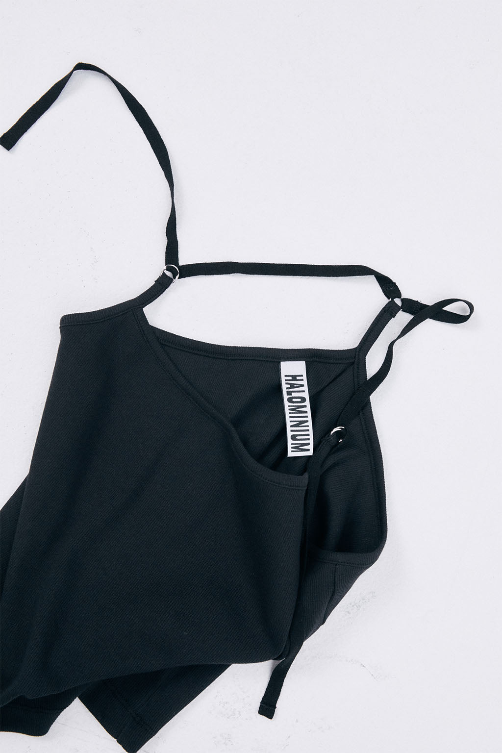 O RINGS SLEEVELESS / BLACK