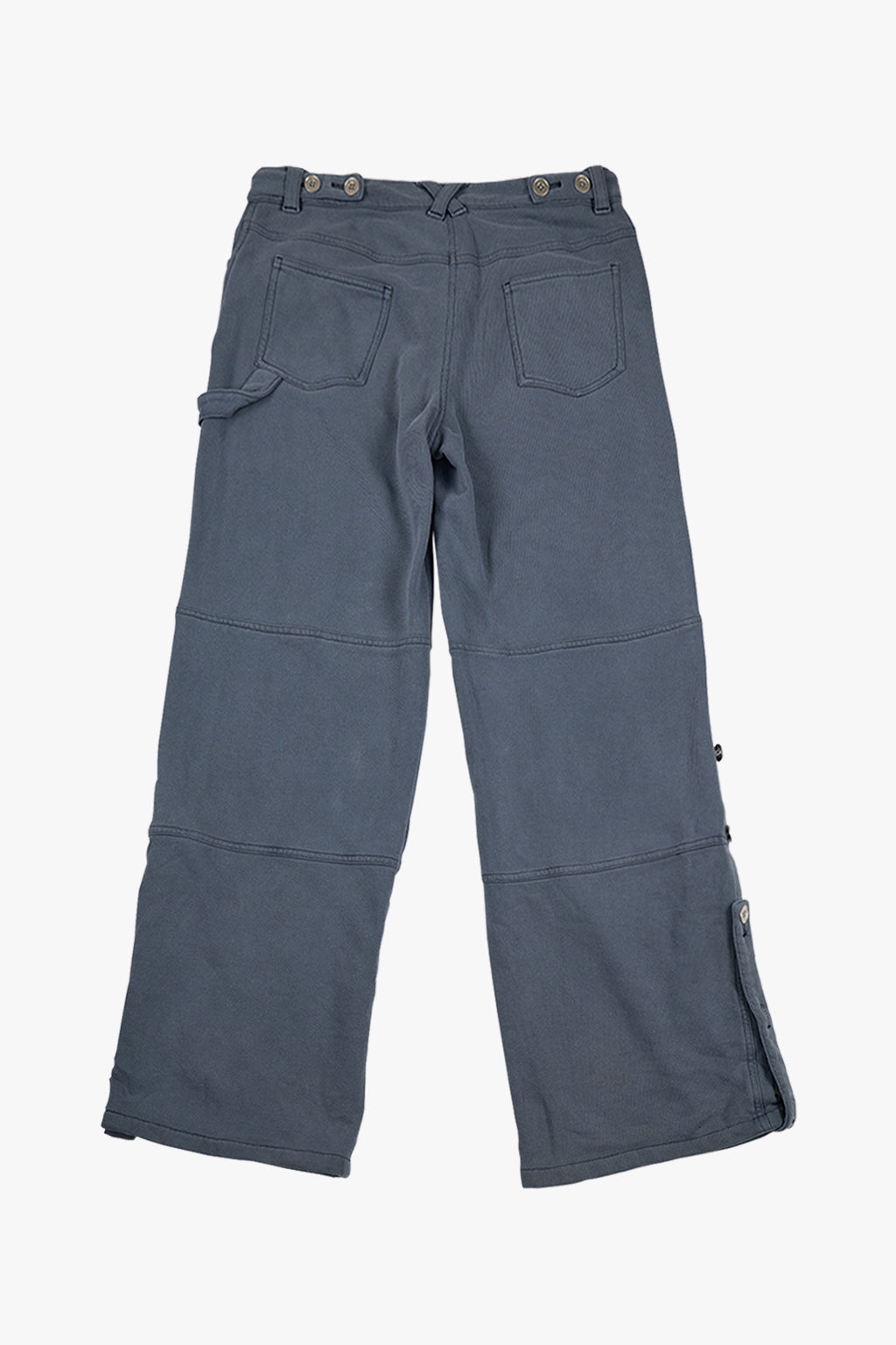 PIGMENT ROLL-UP PANTS / ASH BLUE