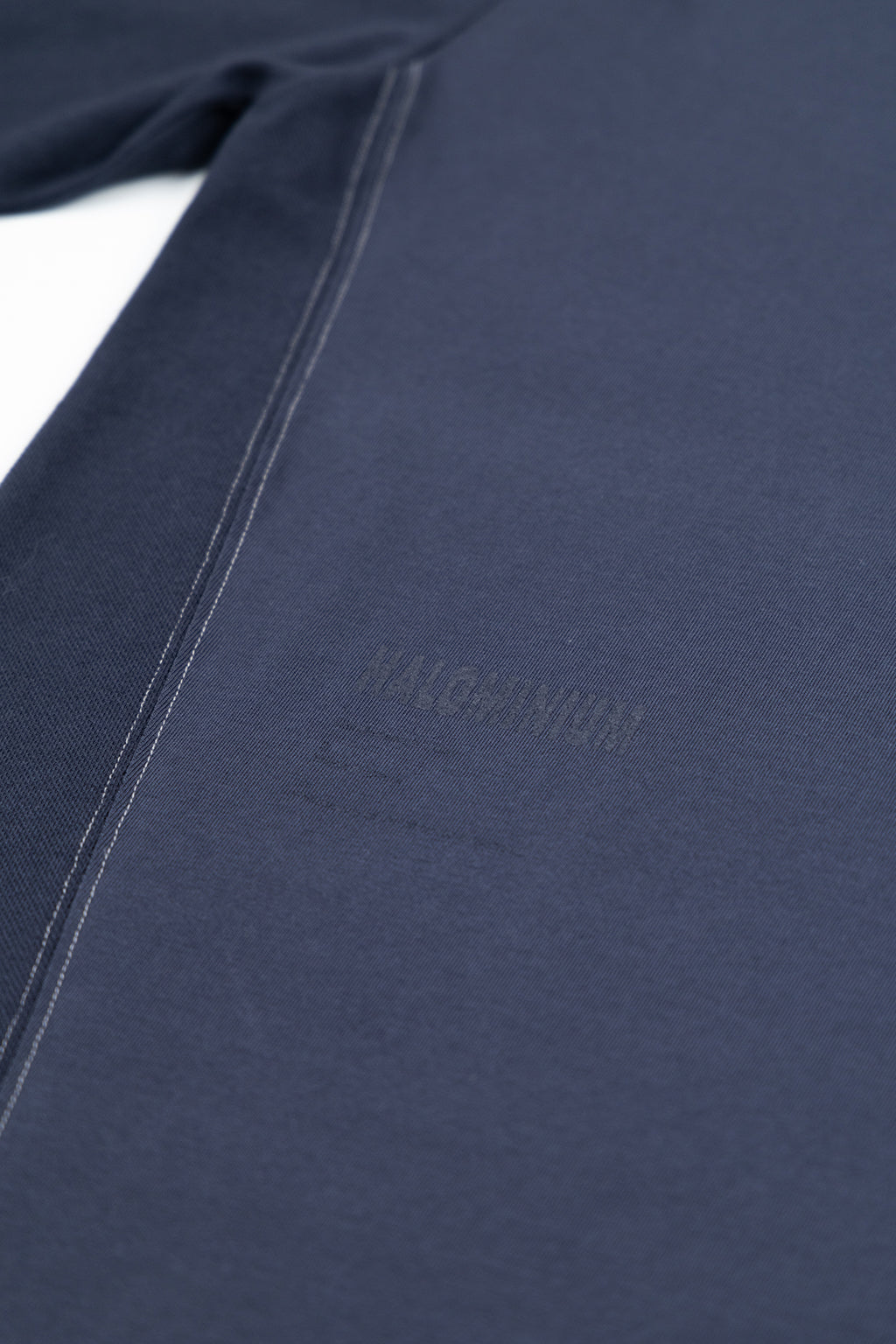 V NECK PIQUE RAGLAN TEE / NAVY