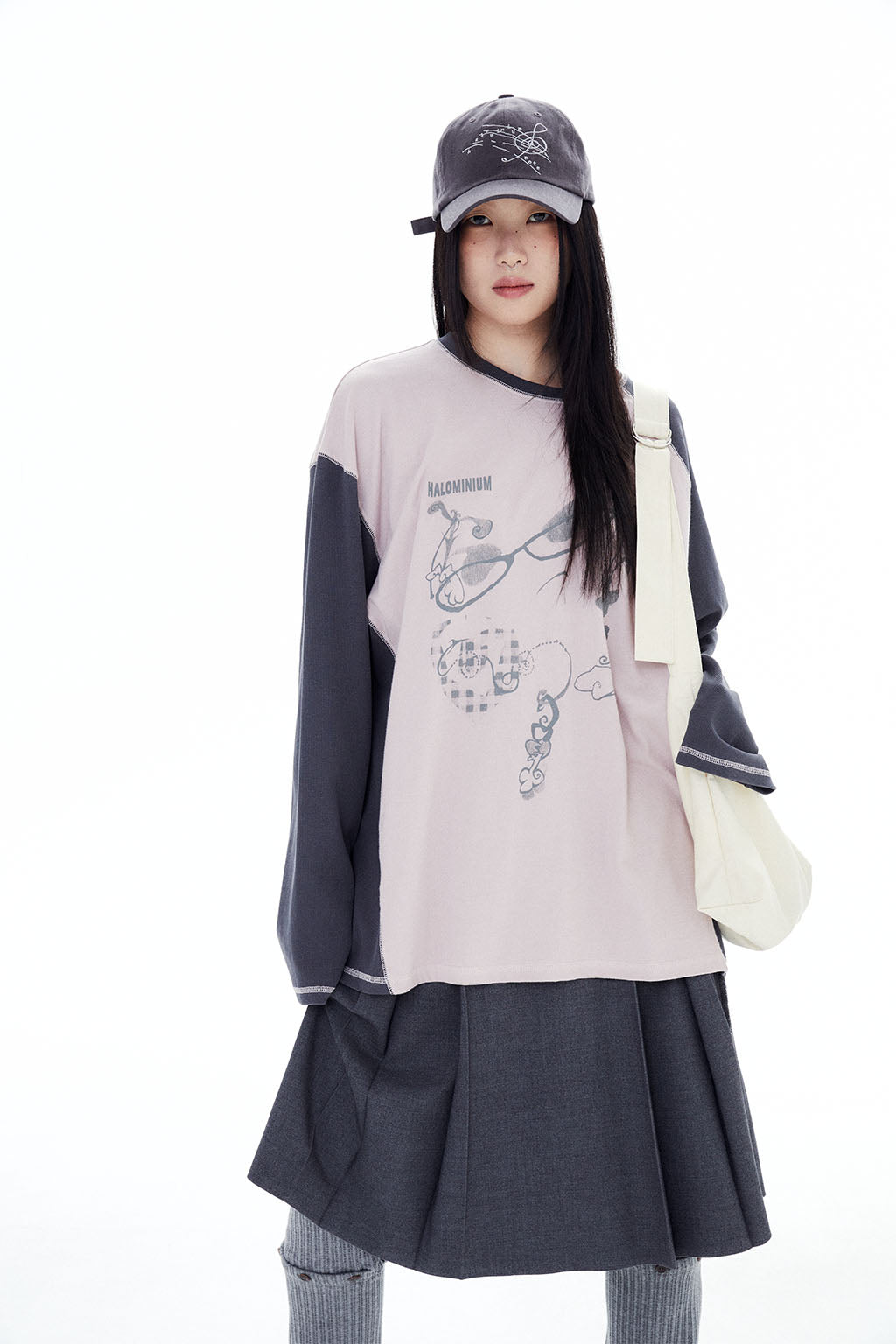 EHAESUN DRAWING TEE / PINK