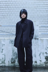 2 PARTS WOOL PANTS / CHARCOAL