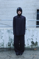 2 PARTS WOOL PANTS / CHARCOAL