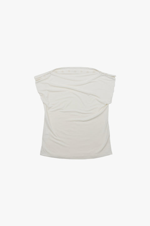 COWL SLEEVELESS 2 / IVORY