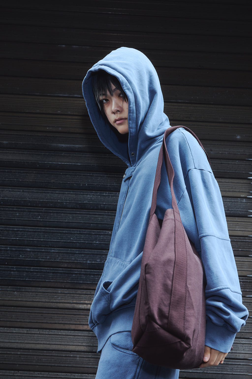 [9월 3주차 발송] PIGMENT ZIP HOODIE / ASH BLUE