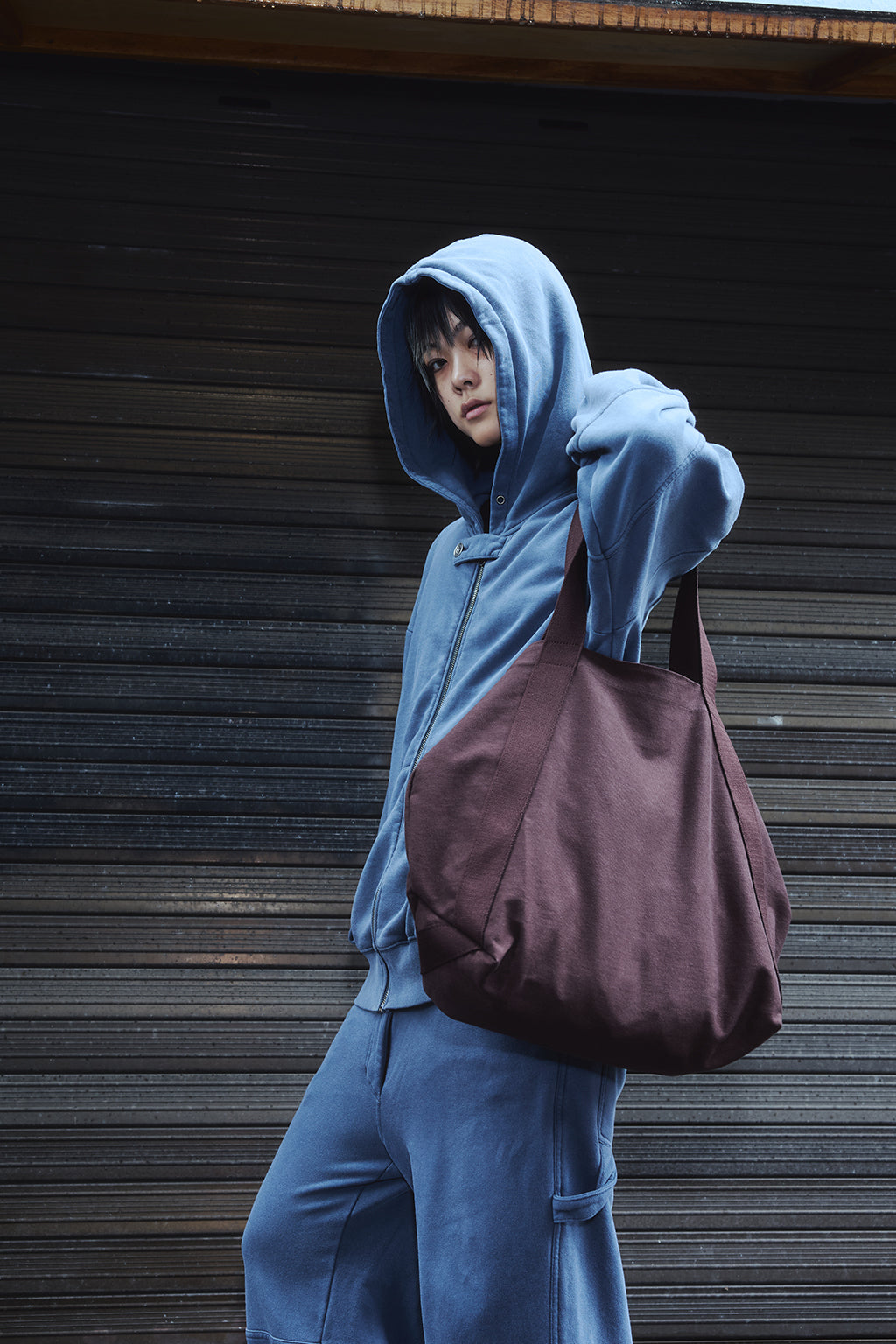 [9월 3주차 발송] PIGMENT ROLL-UP PANTS / ASH BLUE