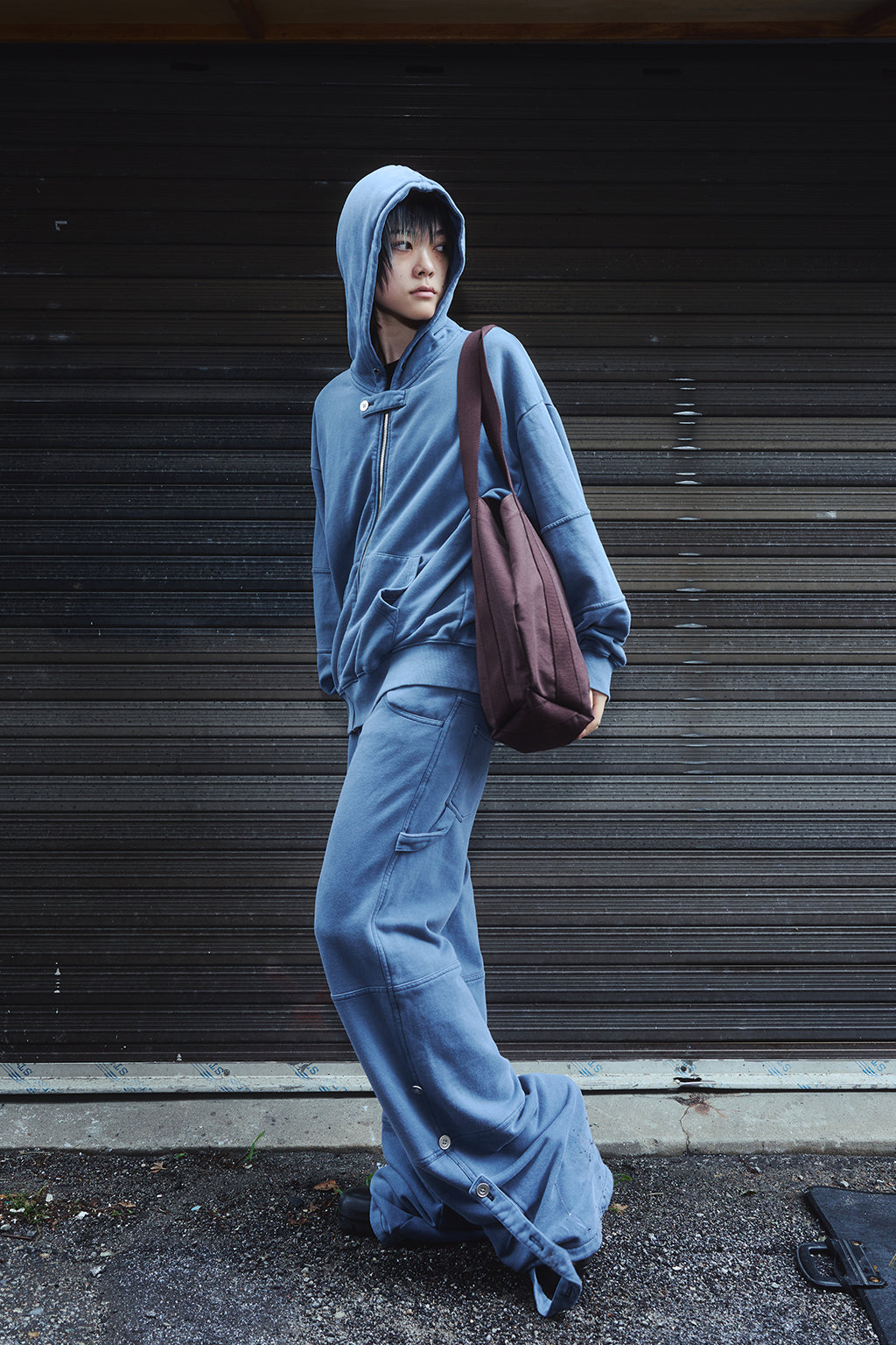 [9월 3주차 발송] PIGMENT ROLL-UP PANTS / ASH BLUE