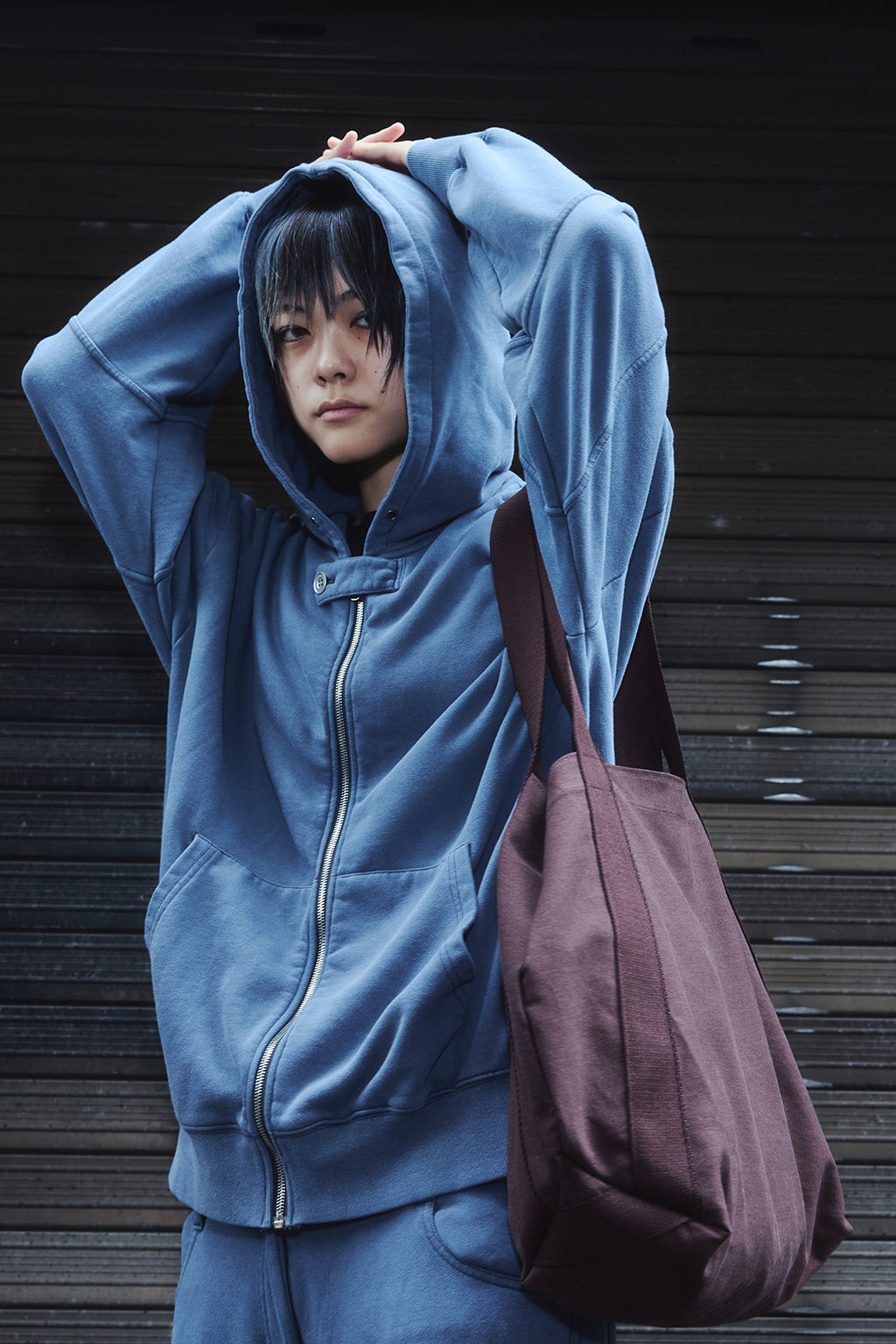 [9월 3주차 발송] PIGMENT ROLL-UP PANTS / ASH BLUE