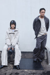 HEM POCKETS JEANS 3 / CHARCOAL