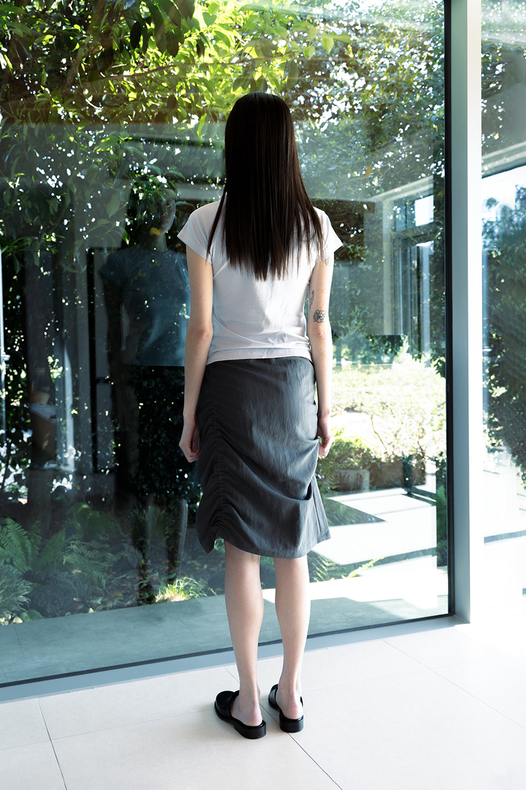 DIAGONAL TOP / GRAY