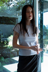 DIAGONAL TOP / GRAY