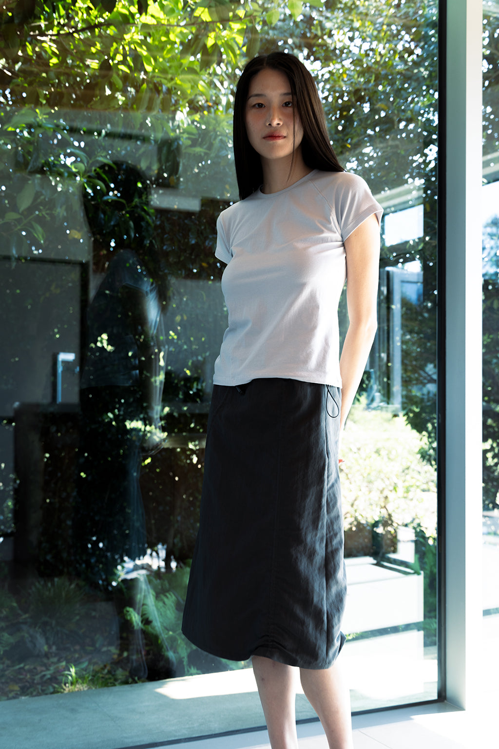 DIAGONAL TOP / GRAY