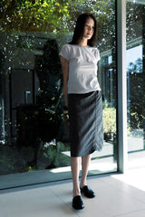 DIAGONAL TOP / GRAY