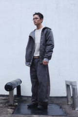 HEM POCKETS JEANS 3 / CHARCOAL