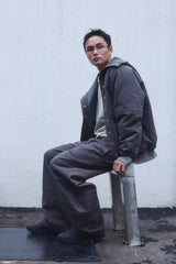 HEM POCKETS JEANS 3 / CHARCOAL