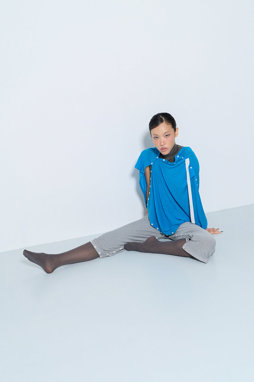 THE KEEPER SCARF / CERULEAN BLUE