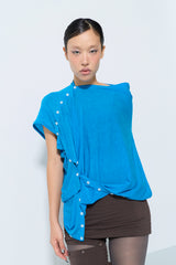 THE KEEPER SCARF / CERULEAN BLUE