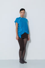 THE KEEPER SCARF / CERULEAN BLUE