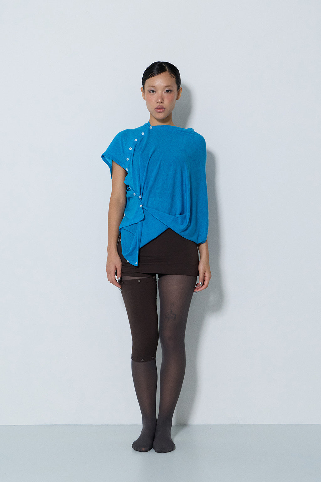 THE KEEPER SCARF / CERULEAN BLUE
