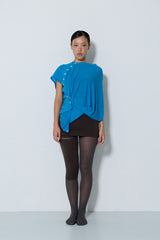 THE KEEPER SCARF / CERULEAN BLUE