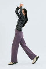 SIDE LOOP PANTS 3 / PURPLE