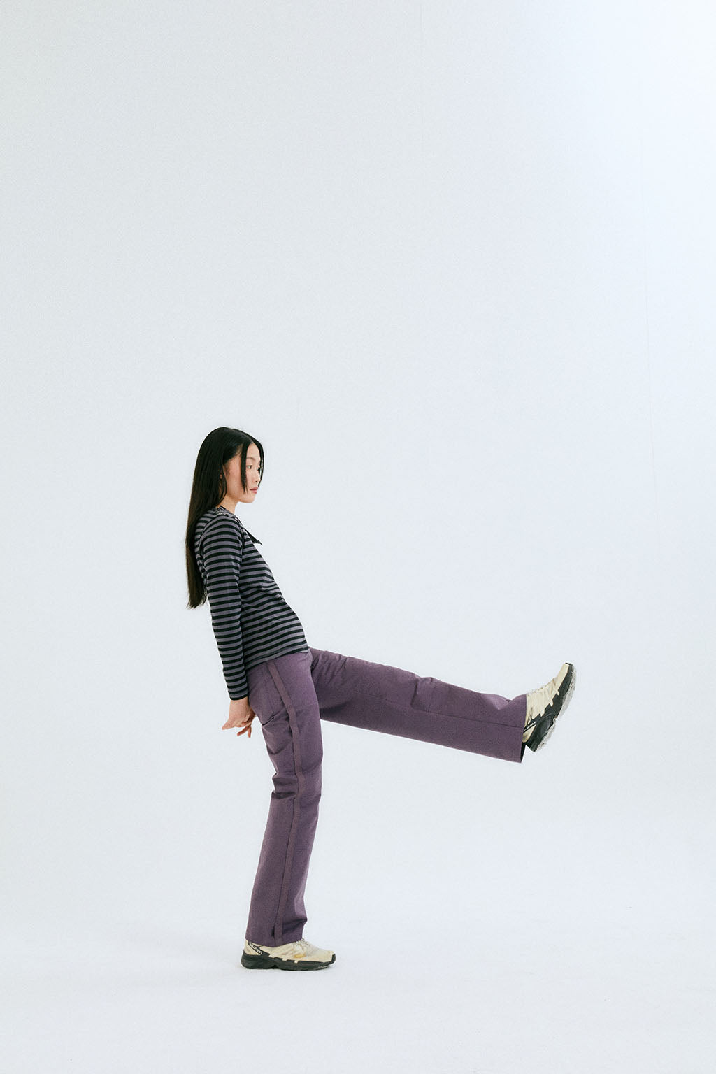 SIDE LOOP PANTS 3 / PURPLE