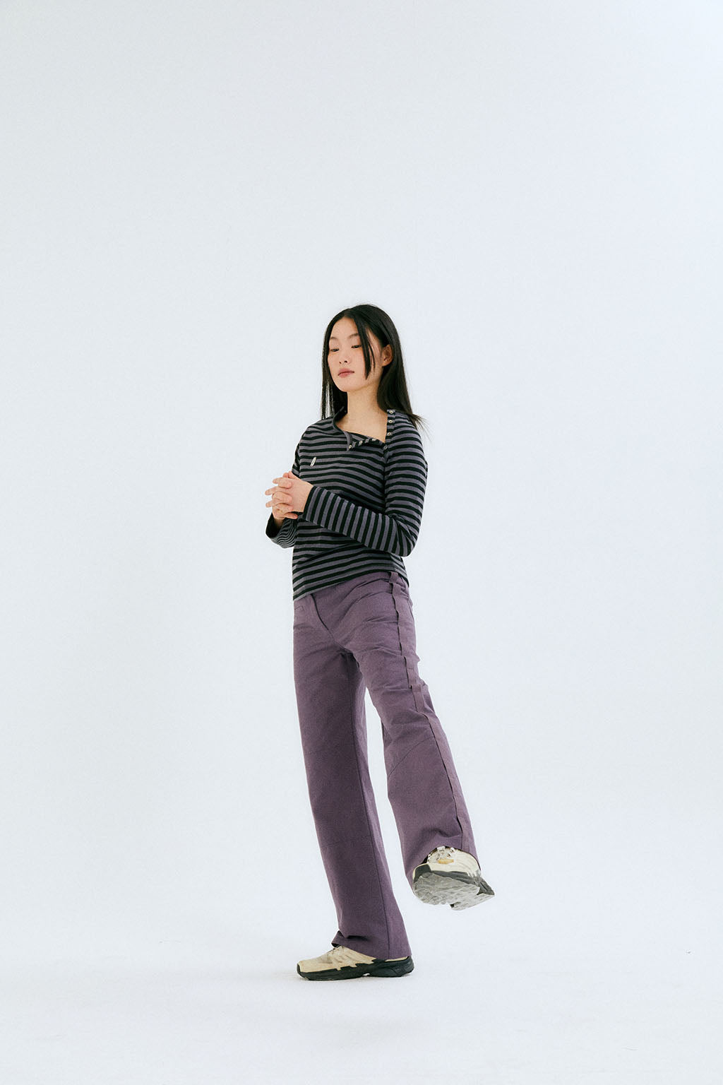 SIDE LOOP PANTS 3 / PURPLE