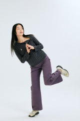 SIDE LOOP PANTS 3 / PURPLE