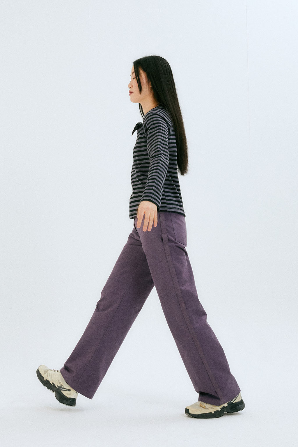 SIDE LOOP PANTS 3 / PURPLE