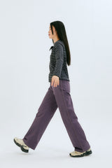 SIDE LOOP PANTS 3 / PURPLE