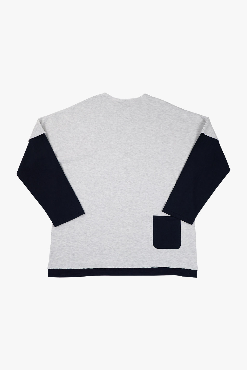 [HALOMINIUM x MIMICHAN] LOMI LAYERED TEE / GRAY