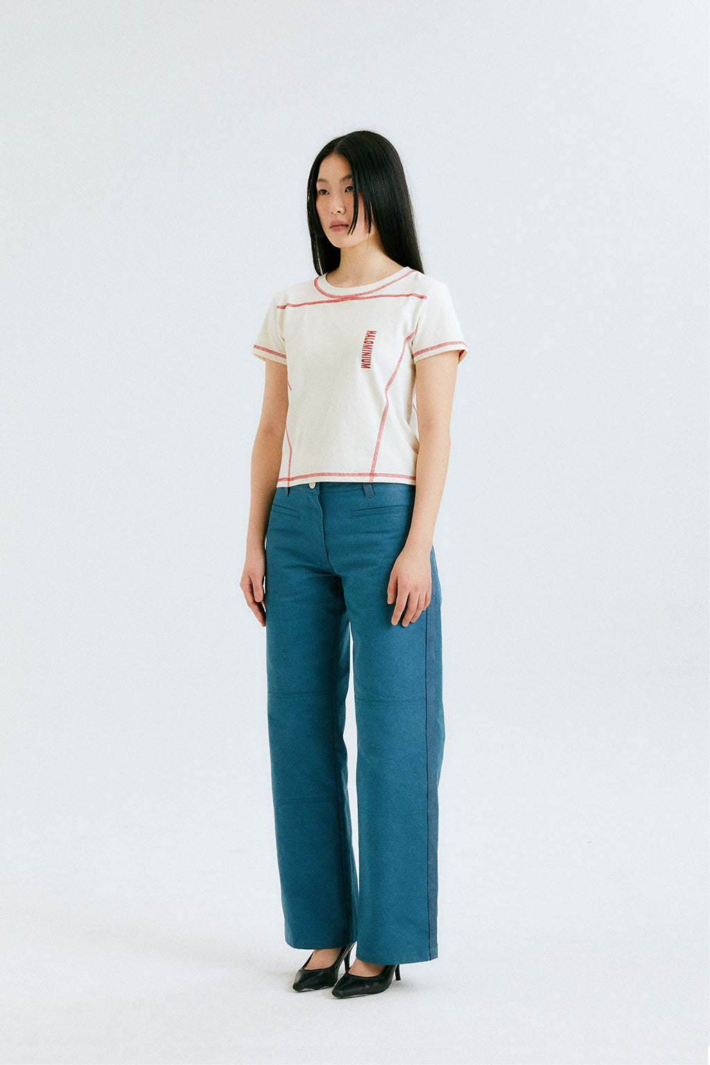 SIDE LOOP PANTS 3 / BLUE