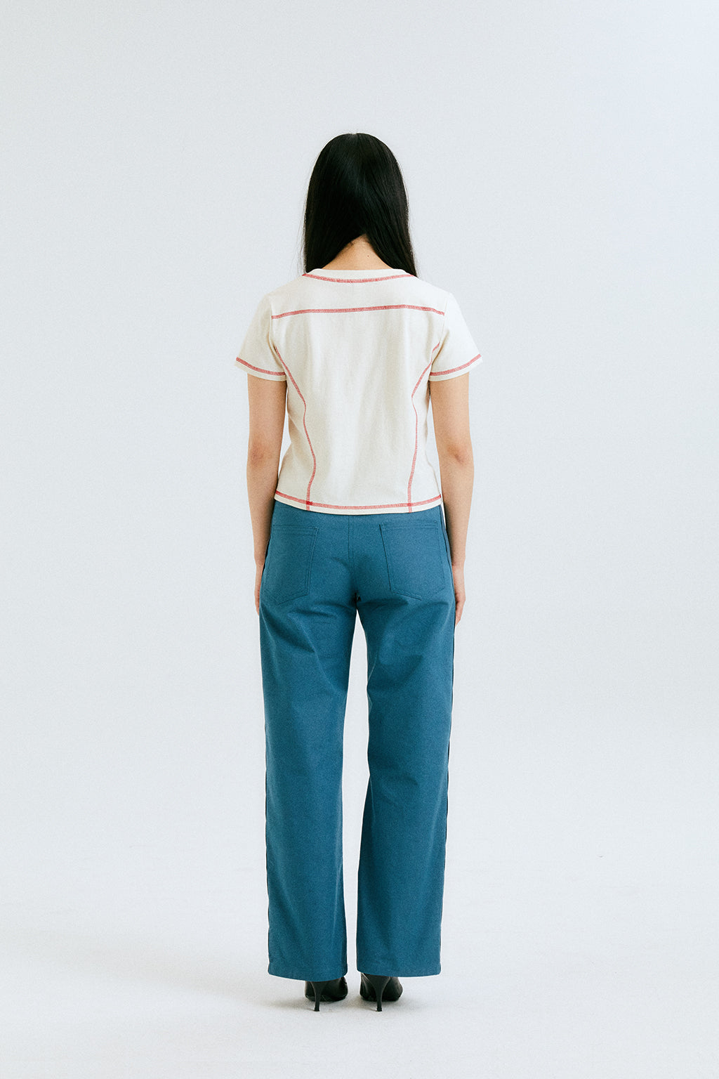 SIDE LOOP PANTS 3 / BLUE