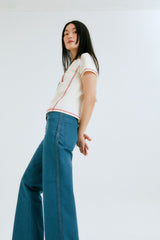 SIDE LOOP PANTS 3 / BLUE