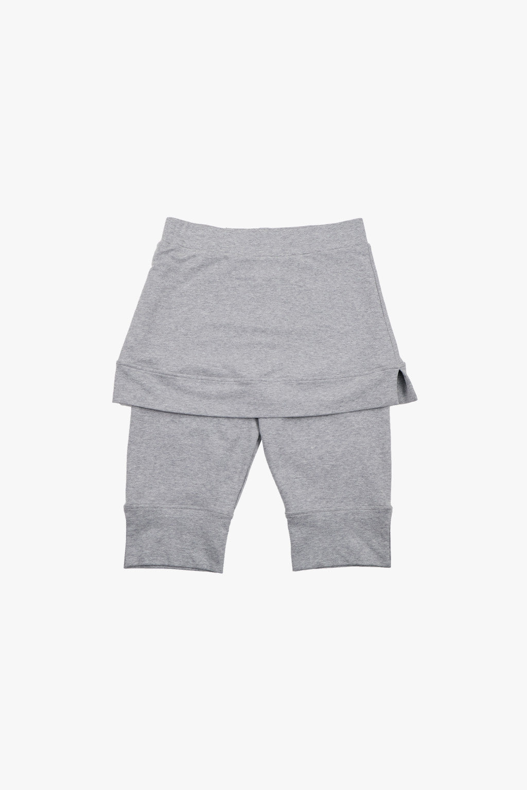 SWEAT SKIRT PANTS / GRAY
