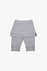 SWEAT SKIRT PANTS / GRAY